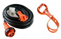GoWISE Power 50-Feet 30 Amp RV Extension Cord with Molded Connector and Handle RVC3002