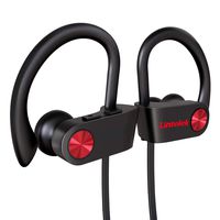 Lintelek Wireless Headphones IPX7 Waterproof, Sport Earphones Stereo Sound Deep Bass, Noise Canceling, Built-in Mic,Lightweight in-Ear Headset for Running Gym, 9Hr Battery Standby