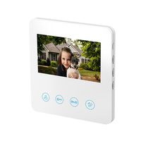 4.3inch Monitor White Only for 4wire wired video doorbell