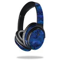 MightySkins Skin Compatible with Bose QuietComfort 35 Headphones - Blue Ice | Protective, Durable, and Unique Vinyl Decal wrap Cover | Easy to Apply, Remove, and Change Styles | Made in The USA
