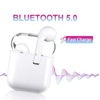 Bluetooth Earbuds, White Wireless Earbuds in-Ear Headphones Hands Free Noise Cancelling Headset Compatible with iPhone XR X 8 8plus 7 7Plus 6 6plus Samsung Galaxy S9 S8 Huawei & Other Android