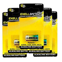 5x Exell A28PX Alkaline 6V Battery For Innotek CKC-25W Receiver Replaces PX28A, A544, 4LR44, K28A, V34PX, 7H34, 4NZ13, V4034PX, L1325, 4G13, 4034PX, PX28AB, 1414A FAST USA SHIP