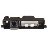 Reversing Camera Integrated in Number Plate Light License Rear View Backup Camera Waterproof Night Vision for Toyota Rav4 Mk3 2001-2011 Facelift Models
