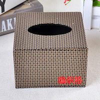 T-ZJHC Creative Napkin Tray Hotel European Small Napkin Tray Square Tray Paper Towel Box, Preparation Grid, 12 12 8.5