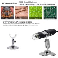 Dropship Mega Pixels 500X 1000X 1600X 8 Led Numérique USB Microscope Loupe Électronique Stéréo USB Endoscope Caméra Pour le Cadeau