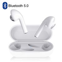 Wireless Bluetooth Earbuds, Portable Sport V5.0 True Wireless Stereo Earphones Hands Free Mini Noise Cancelling in-Ear Headphones with Mic and Charging Case (White2)