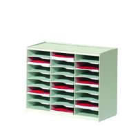 Paperflow Master Literature Organizer, 24 Compartment, Grey (802.02)