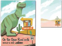 Molly & Rex, Pocket Notepad, Dinosaur