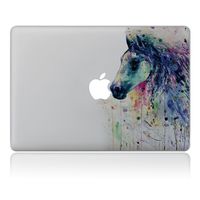 Kiseki MacBook Sticker Watercolor Horse Laptop Notebook Decal Skins Stickers Fit for MacBook Air Pro Retina 13"/Hp/Lenovo/Dell/Compaq/Asus/Acer/Samsung/Surface Book(13")