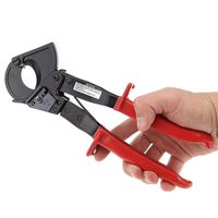 eoocvt Ratchet Cable Wire Cutter Cut up to 240mm2 Ratcheting Wire Cutting Hand Tool