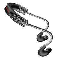 Adrawpen Bluetooth Earphones, Wireless Headphones Sport in-Ear Earbuds Sweatproof Headsets Compatible for iPhone Samsung iPad and Most Android Phones (Bluetooth V4.2, IPX5, Secure Design)-Black