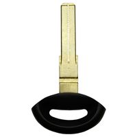 qualitykeylessplus Blade Insert Replacement for Saab Remote Uncut Key Blank with Free KEYTAG