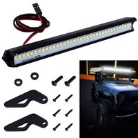 Hobbypark LED Light Bar Kit Roof Lamp for 1/10 RC Crawler Car Truck Traxxas TRX4 Slash Axial SCX10 Wraith D90 Redcat Gen7 Gen8