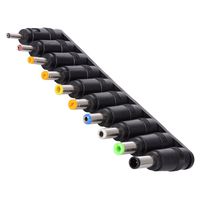 Laptop DC Power Adapter, VONOTO 10PACK 5.5 mm x 2.1 mm DC AC Power Adapter Tips Connector for Lenovo Thinkpad, Dell, Sony, Toshiba, Asus, HP Power Supply Plug Jack Sets (10PACK 5.5 mm x 2.1 mm)