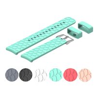 RuenTech Compatible with Garmin Vivoactive 3 Music Band Replacement Soft Silicone Strap Sport Band (20mm Width) for Vivoactive 3 Smartwatch (Teal)