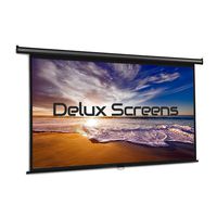 120" Inch Roll Down 16:9 Motorized Electric Projector Screen 8K 4K Ultra HD UHD HDR 3D Ready Wall/Ceiling Mounted with 12V Trigger Remote Ready for Home Movie Theater Indoor Outdoor