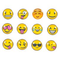 RAYMOND GEDDES Emoji Locker Magnets 48/Bag