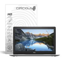Celicious Vivid Invisible Glossy HD Screen Protector Film Compatible with Dell Inspiron 15 5570 (Touch) [Pack of 2]