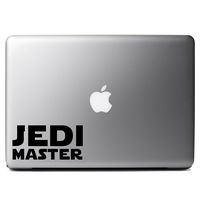 Jedi Master Star Wars Inspired Vinyl Sticker Laptop iPhone Cell Decal