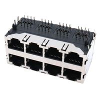 Yootop 8 Ports RJ45 Net Work PCB Jack Modular Pack of 2