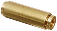 Eaton Weatherhead 1862X4 Brass CA360 D.O.T. Air Brake Tube Fitting, Union, 1/4" Tube OD