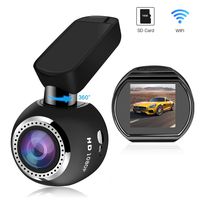 WiFi Dash Camera, SIV Car Dash Cam Full HD 1080P Car Camera Recorder, Car Mini Dash Cam with 1.54" LCD 170° Wide Angle, 360° Rotate Mount, Sony Sensor, G-Sensor, WDR,Loop Recording(Include TF Card)