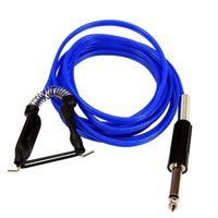 Element Tattoo Supply Tattoo Machines Clip Cords Silicone Blue 6 Feet