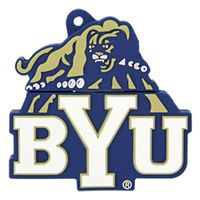 Flashscot NCAA BYU Cougar Logo Shape USB Drive, BYU, 16GB