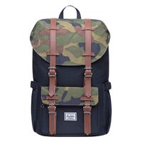 Laptop Outdoor Backpack, Travel Hiking& Camping Rucksack Pack, Casual Large College School Daypack, Shoulder Book Bags Back Fits 15" Laptop & Tablets by Kaukko (5-10camouflage)