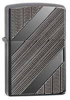 Zippo ZO12315 Fixed Blade, Knife,Hunting,Camping,outdoorkitchen, One Size, Black Ice