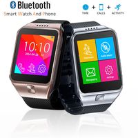 Indigi® 2-in-1 SimCard + Bluetooth Smart Watch & Phone w/ Pedometer + Sleep Tracker (Silver)