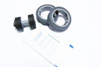 Yanzeo PA03710-0001 PA03670-0002 Scanner Brake and Pick Roller Set Compatible with Fujitsu Fi-7460 Fi-7480 with Clean Wipe