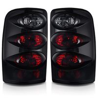 Taillights Tail Lamps For Chevy Suburban Tahoe 2000-2006 GMC Yukon SLT (XL) 2000-2006 ATTL0207 (Black Smoke Replacement Assembly Does Not Fit Barn Door Models - ONLY FITS LIFT GATE MODELS)