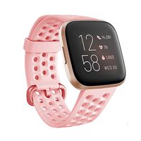 Tkasing Compatible with Fitbit Versa 2/Versa/Versa Lite/Special Edition Bands,Breathable Soft Silicone Strap Replacement Wristband Replacement for Fitbit Versa 2 Smart Fitness Watch Men Women