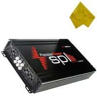Precision Power 2500 Watt 4 Channel Amplifier - 2500W 4-Channel Class A/B Subwoofer Amplifier