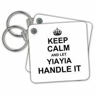 3D Rose Key Chains, Set of 2 (kc_233103_1)