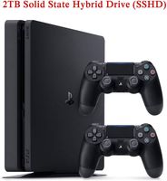NexiGo 2020 Newest Playstation 4 PS4 Console Holiday PS4 Bundle Upgraded 2TB SSHD with Two Dualshock 4 Wireless Controller