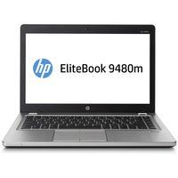 HP Elitebook Folio 9480M 14.0" Refurb Laptop - Intel i7 4600U 4th Gen 2.1 GHz 8GB 256GB SSD Windows 10 Pro - Webcam