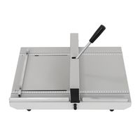 VEVOR Manual Creasing Machine 13.8inch 350mm Paper Scoring Machine Creasing Machine with Magnetic Backstop A4