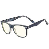 Blue Light Blocking Glasses for Computer or Gaming. Premium Bluelight Blocker Filter for Men or Women. Eliminates Eye Strain and Improves Reading. Mens or Womens Antiglare Lens/Frames.