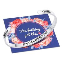 M MOOHAM You Funking Got This Bracelet Inspirational Gifts for Women Friends Birthday Christmas