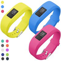 SKYLET Compatible with Vivofit 3 Vivofit JR Vivofit JR.2 Bands Soft Silicone Replacement Bands Applicable for Vivofit 3/JR/JR.2