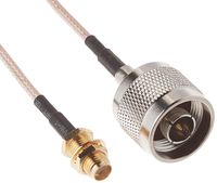 uxcell Type N Male to SMA Female M/F Adapter RG316 Coaxial Cable Lead 3.3Feet