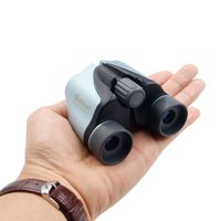 Qniglo 6X18 Kids Binoculars Toys for 3-12 Years Old Kids Folding Compact High Resolution Real Optics Binoculars Set for Bird Watching Outdoor Sport Games for Boys Girls(Blue)