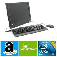 ThinkCentre M93z All-in-One PC, 23" LED Full HD Display Desktop Computer, WiFi, Bluetooth, Webcam, Intel Quad Core i5-4430S 2.7GHz, 8GB DDR3, 120GB SSD, Windows 10 Pro (Renewed)