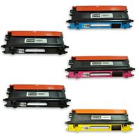 Speedy Toner, Brother Laser TonerReplacement Cartridges Set of 5 (TN115)