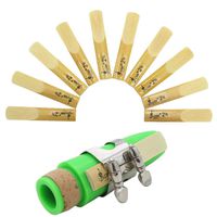 ACCOCO Clarinet Traditional Reeds, Bb Strength 2.5, Box of 10