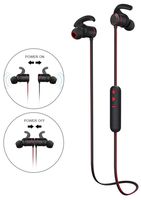 Bluetooth in Ear Headphones,Wireless Earbuds with Microphone HD Stereo Magnetic Super Bass Headsets Noise Cancelling Earphones for Gym Running Workout Compatible with iOS and Android Device-Black