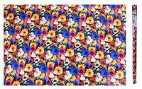 Assorted Colorful Flowers Decorative Giftwrap