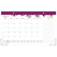 2019-2020 Academic Desk Calendar, Cambridge Monthly Desk Pad Calendar, 17-3/4" x 11", Compact, June (D1012-705A)